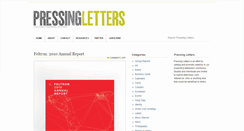 Desktop Screenshot of pressingletters.com